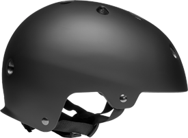 Rollerblade Downtown Helmet schwrz rechte Seitenansicht